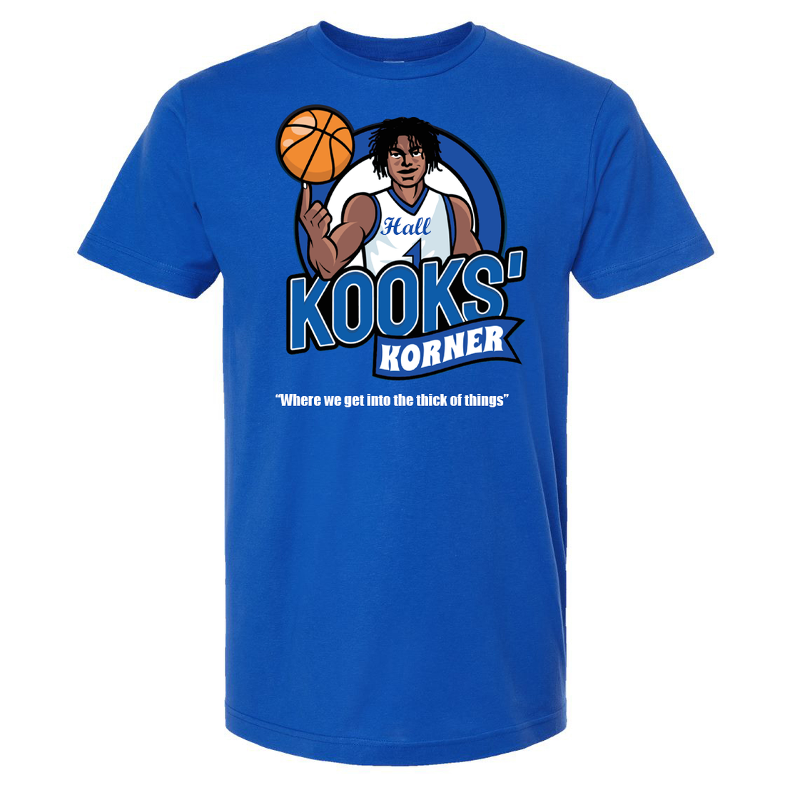 Kadary Richmond "Kooks Korner" Tee shirt Designed by Mason Bashkoff